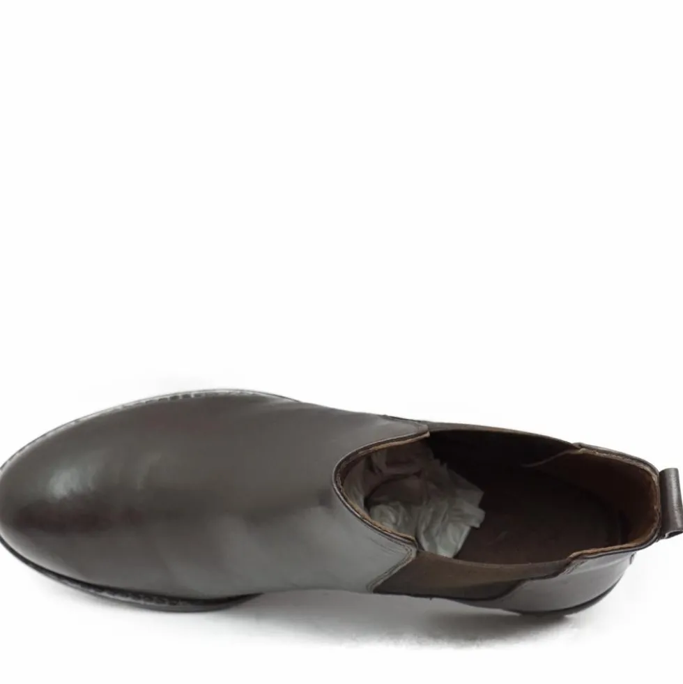AB SHOES CHELSEA STIVALETTO CON ALESTICO NAPPA MORBIDA