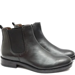 AB SHOES CHELSEA STIVALETTO CON ALESTICO NAPPA MORBIDA