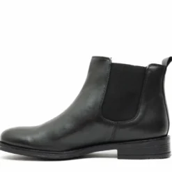 AB SHOES CHELSEA STIVALETTO CON ALESTICO NAPPA MORBIDA