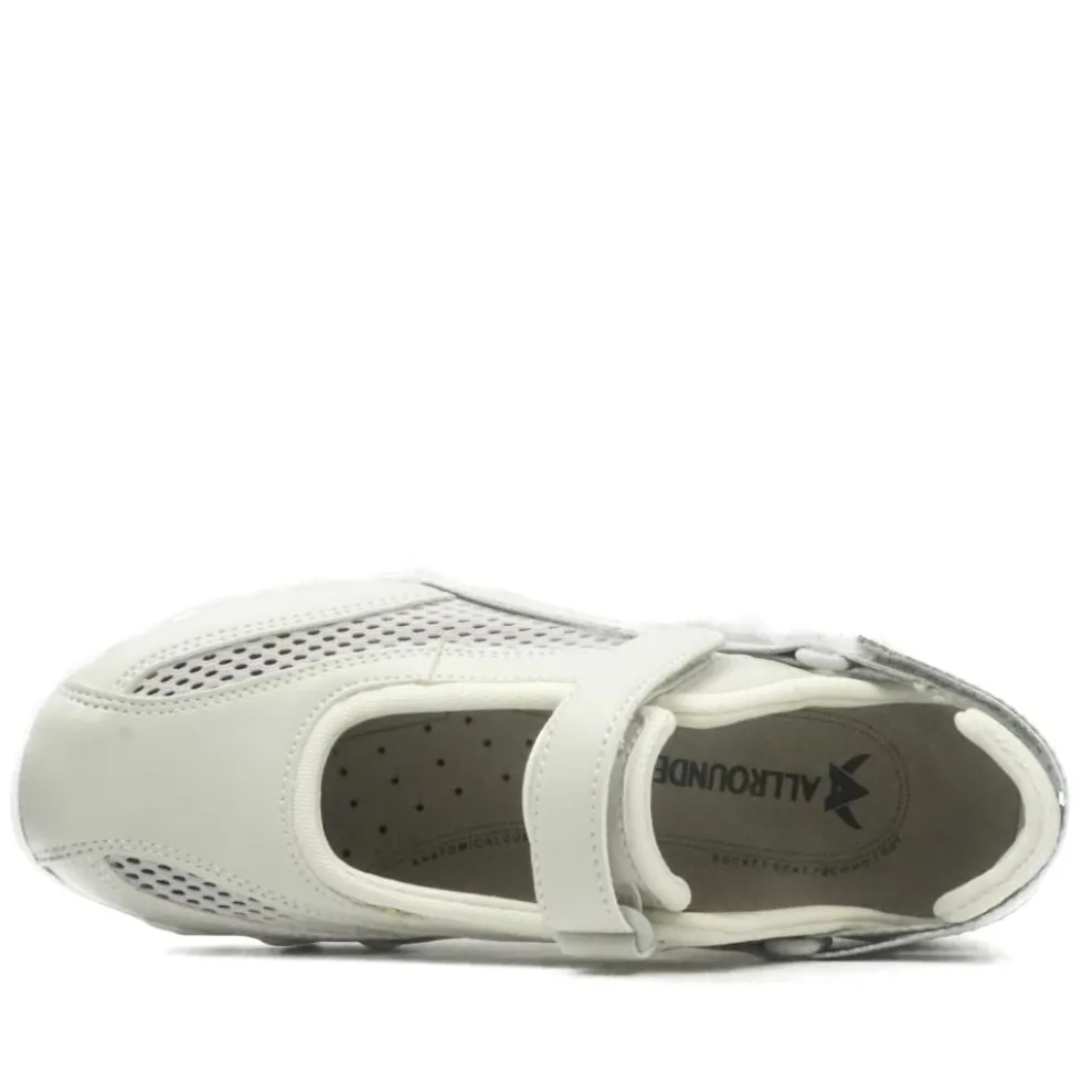 ALLROUNDER NIRO BALLERINA DA TENNIS CALZATA LARGA COMODO STRAPPO