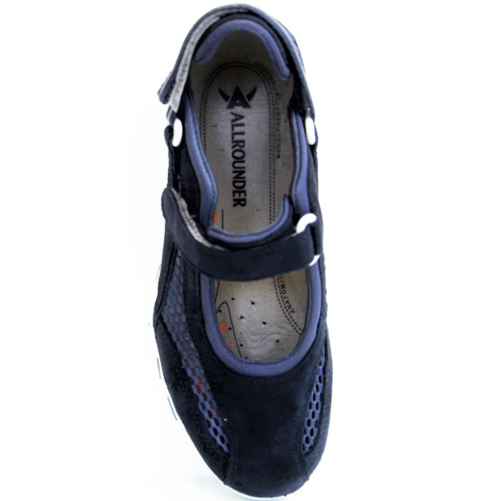 ALLROUNDER NIRO SCARPETTA BALLERINA TENNIS CALZATA EXTRALARGE