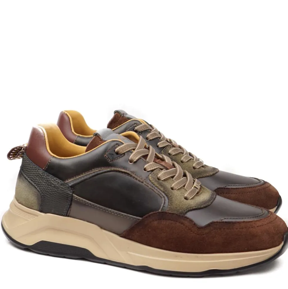 AMBITIOUS RIDER SCARPA UOMO IN PELLAME EXTRASOFT LINEA COMODA