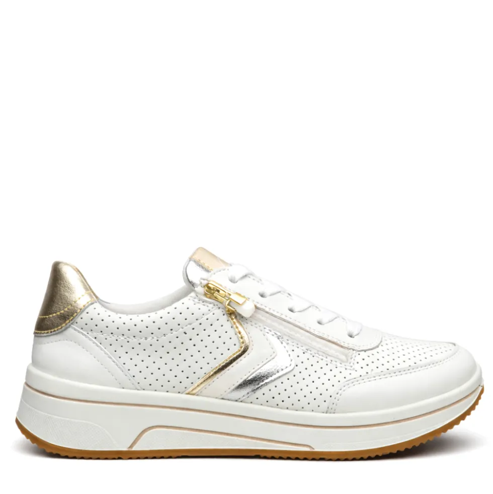 ARA SCARPA TENNIS PELLAME ULTRAMORBIDO TRAFORATO