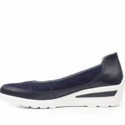 ARA SHOES BALLERINA SPORTIVA VERA PELLE CALZATA LARGA