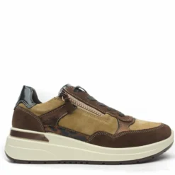 ARA SHOES SCARPETTA CON ZEPPA ALTA MORBIDO CAMOSCIO