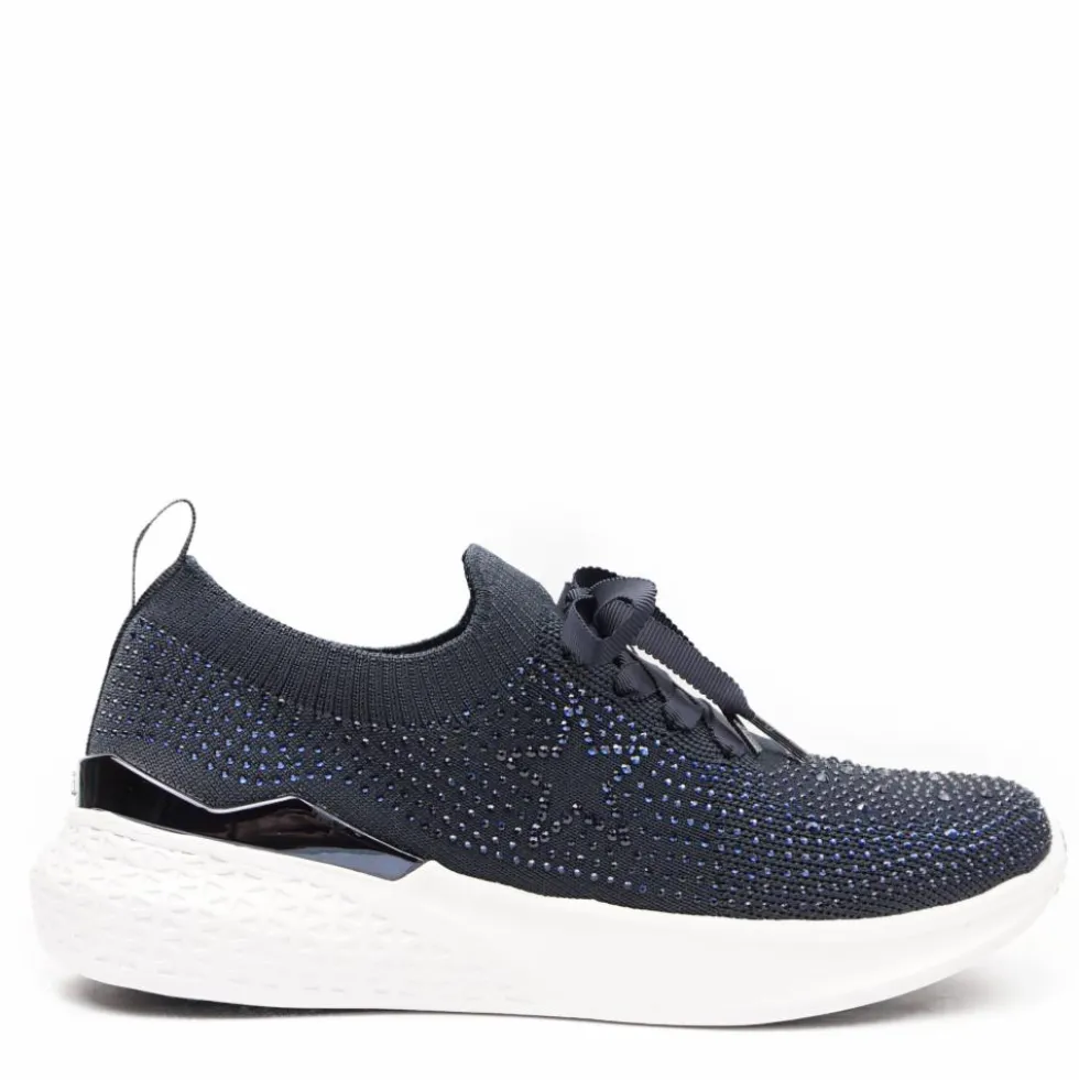 ARA SHOES TENNIS A BRILLANTINI LACCETTO FONDO ULTRA MORBIDO E ULTRA LEGGERO