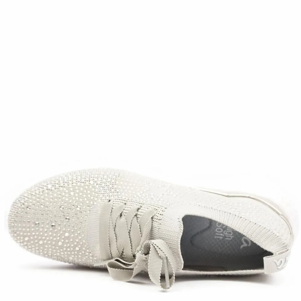ARA SHOES TENNIS A BRILLANTINI LACCETTO FONDO ULTRA MORBIDO E ULTRA LEGGERO