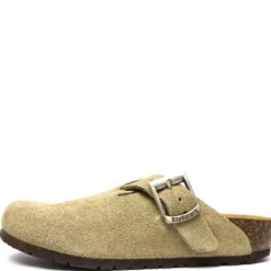 BIONATURA VEGAS SABOT CIABATTA PUNTA CHIUSA CAMOSCIO