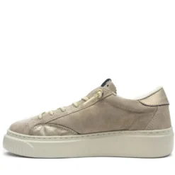 CETTI SHOES SCARPETTA TENNIS DECORAZIONE CAVALLINO + CAMOSCIO