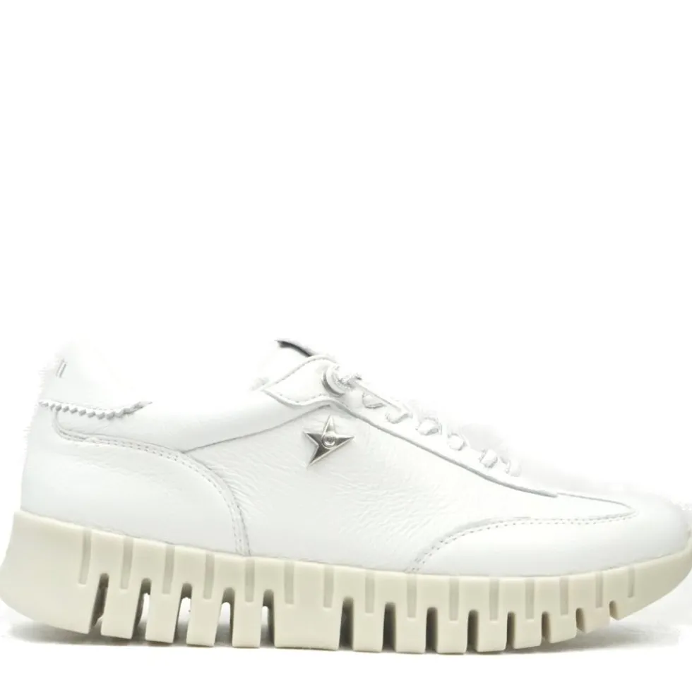 CETTI TENNIS DONNA IN MORBIDA PELLE E SUOLA ULTRA FLESSIBILE