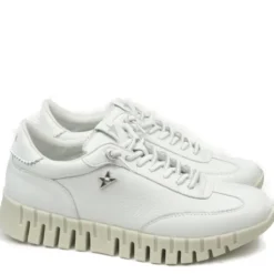CETTI TENNIS DONNA IN MORBIDA PELLE E SUOLA ULTRA FLESSIBILE
