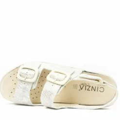 CINZIA SOFT SANDALI DONNA DOPPIA FASCIA PLANTARE ESTRAIBILE