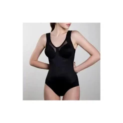 CLARA SERIE AMBIENT ARIEL BODY COMPLETAMENTE FODERATO NERO - PANNA - NUDE