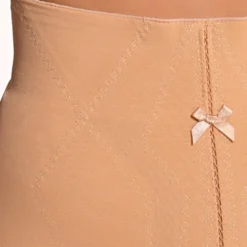 CLARA SERIE JOLLY 5002 MUTANDA SOPRAVITA SGAMBATURA TRIANGOLO NERO - NUDE