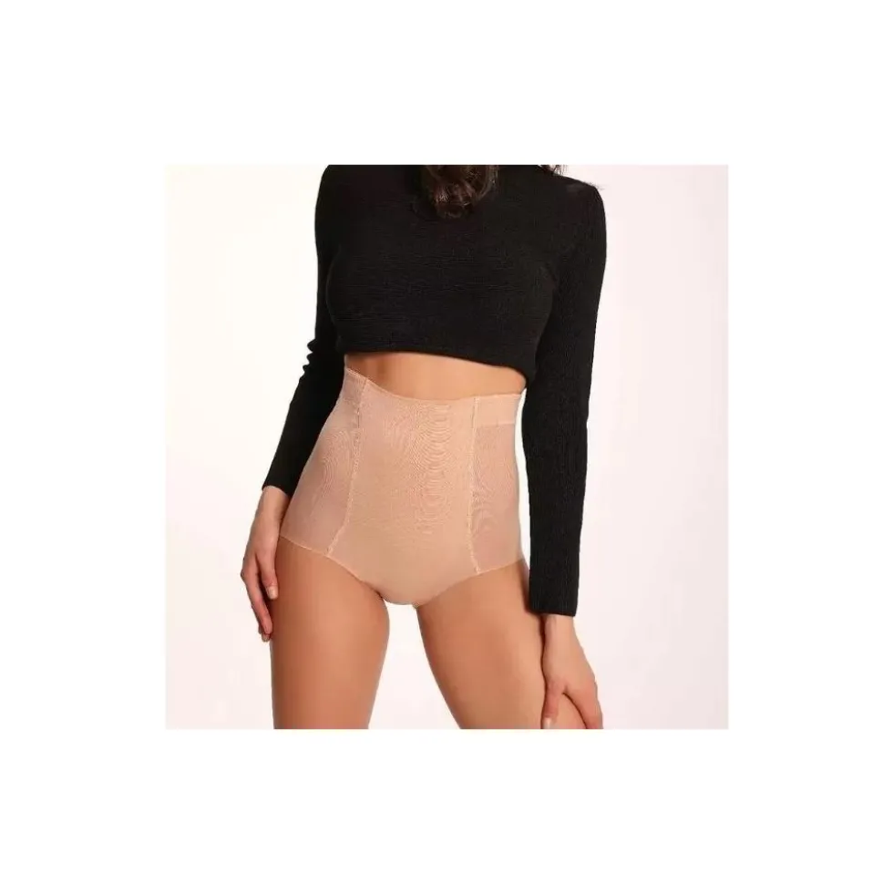 CLARA SERIE 33 MUTANDA MEDIO ALTA 3310 IN NOVAREL MINERAL NERO - NUDE