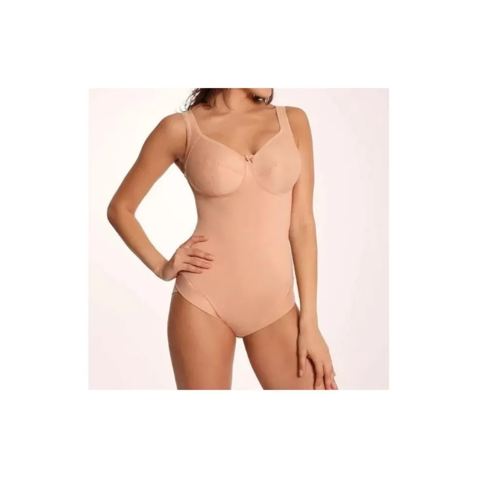 CLARA SERIE VAUDEVILLE VALENTINE BODY SENZA FERRETTO NERO - NUDE