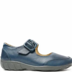 COMFORT SCARPETTA ESTIVA IN PELLE CON STRAPPO PLANTARE ESTRAIBILE