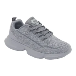DR SCHOLL CAMDEN TWO SCARPA DA TENNIS IN TESSUTO CON PLANTARE ESTRAIBILE GRIGIO