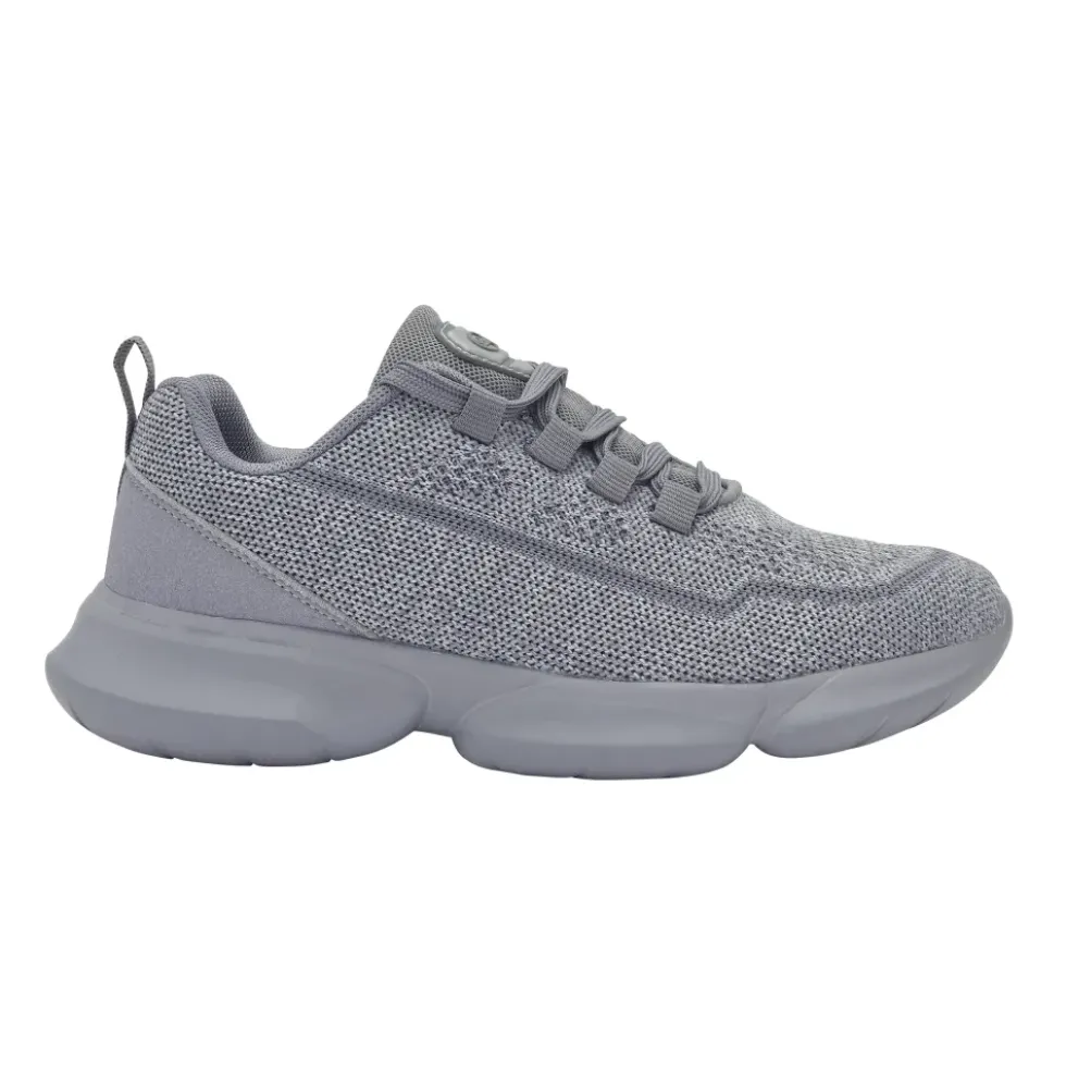 DR SCHOLL CAMDEN TWO SCARPA DA TENNIS IN TESSUTO CON PLANTARE ESTRAIBILE GRIGIO