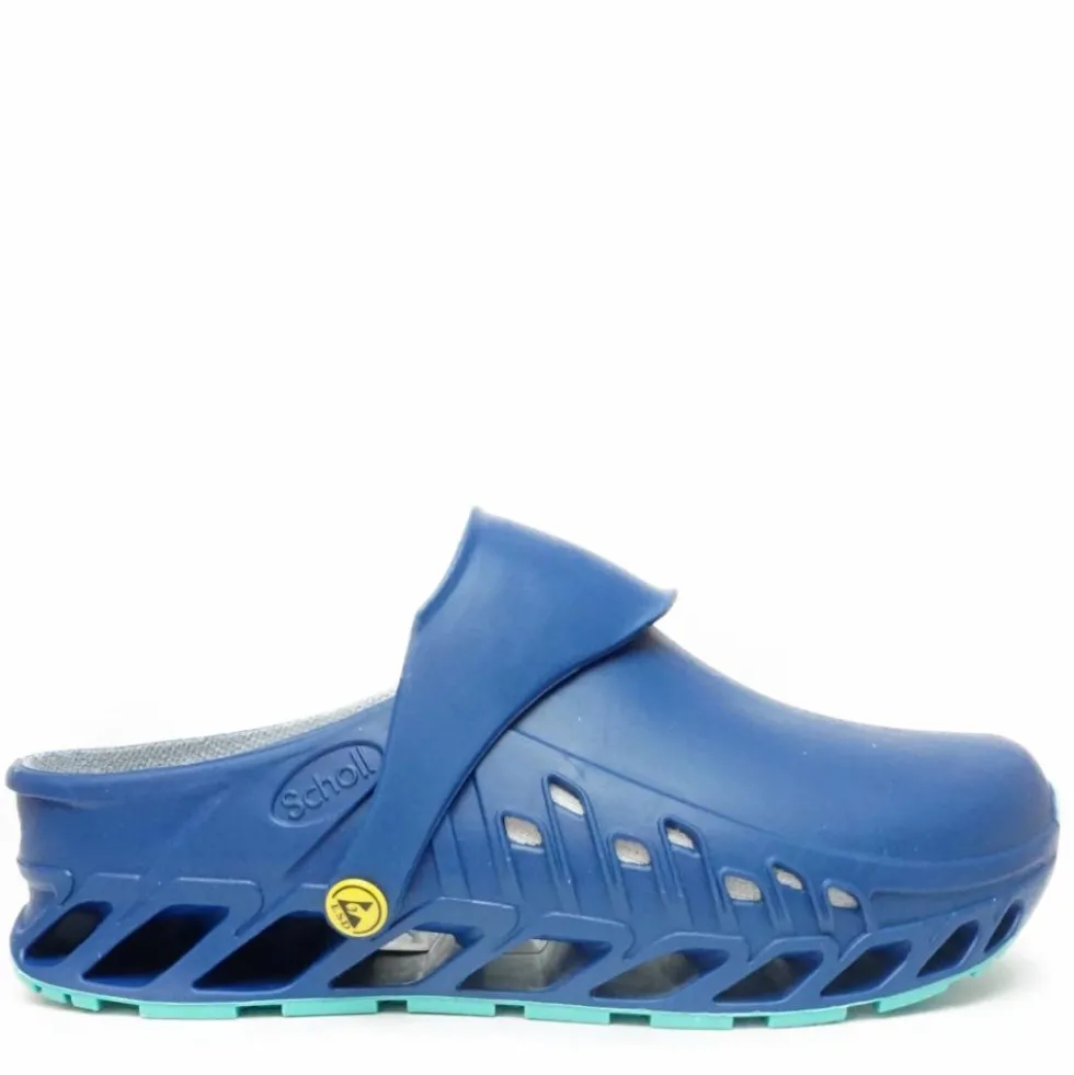 DR SCHOLLZOCCOLI PROFESSIONALI EVOFLEX ORIGINAL BLU NAVY STERILIZZABILI E ANTISCIVOLO