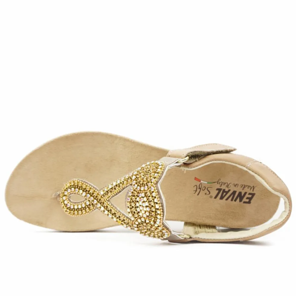 ENVAL SOFT INFRADITO CON PLANTARE IN MEMORY FOAM STRAPPO LATERALE