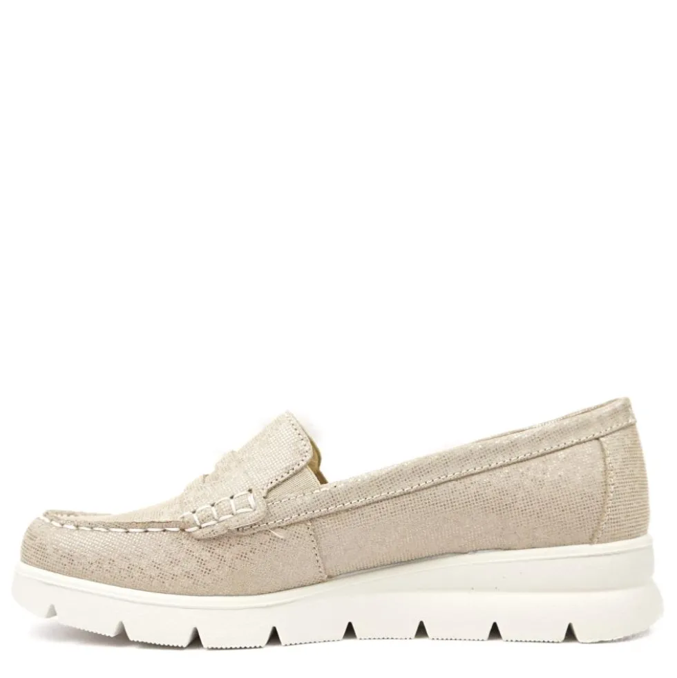 ENVAL SOFT MOCASSINO IN PELLE FONDO SUPER FLESSIBILE