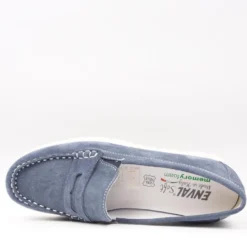 ENVAL SOFT MOCASSINO IN PELLE FONDO SUPER FLESSIBILE