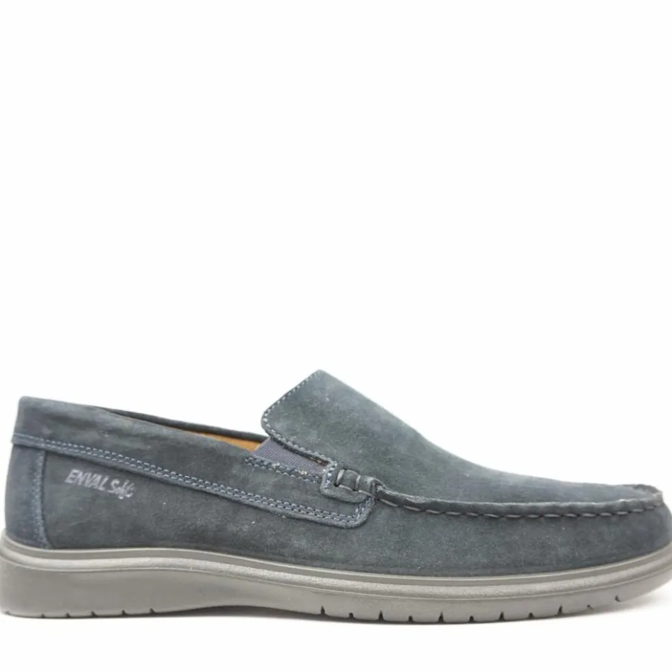 ENVAL SOFT MOCASSINO ULTRA FLEX IN VERO CAMOSCIO ULTRAMORBIDO