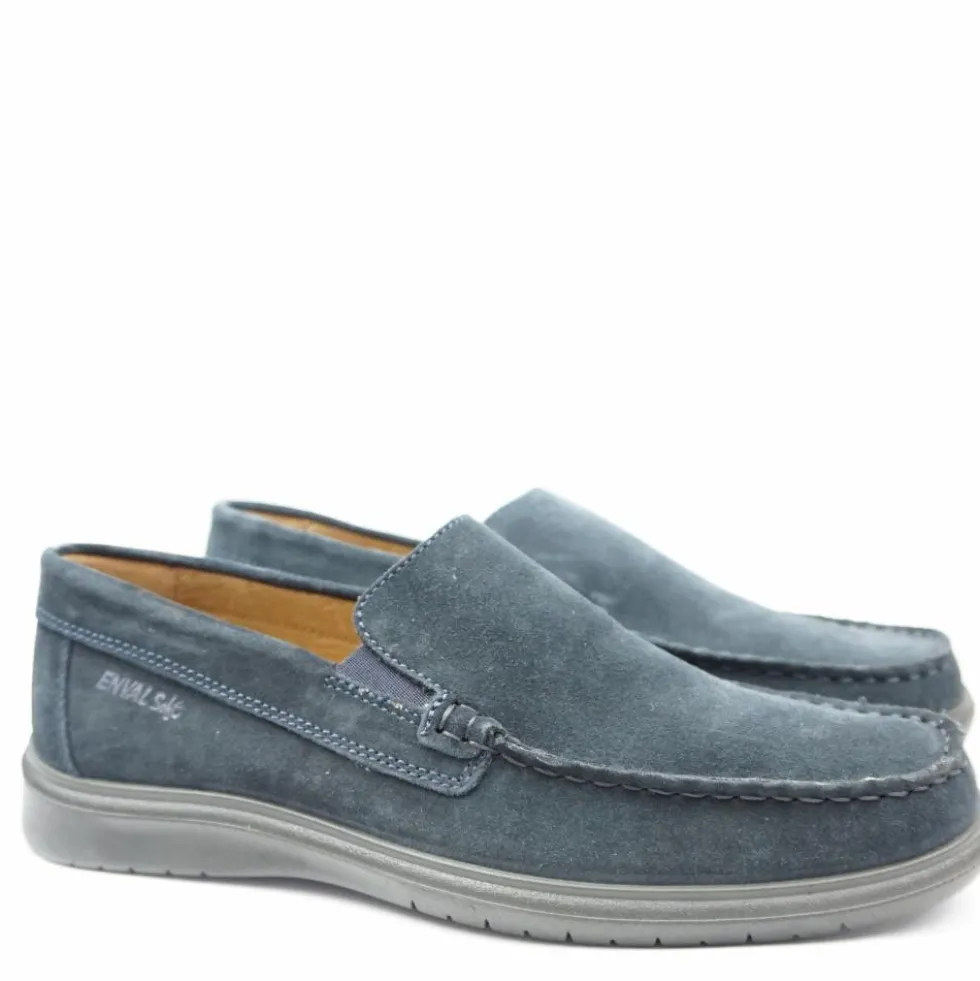 ENVAL SOFT MOCASSINO ULTRA FLEX IN VERO CAMOSCIO ULTRAMORBIDO