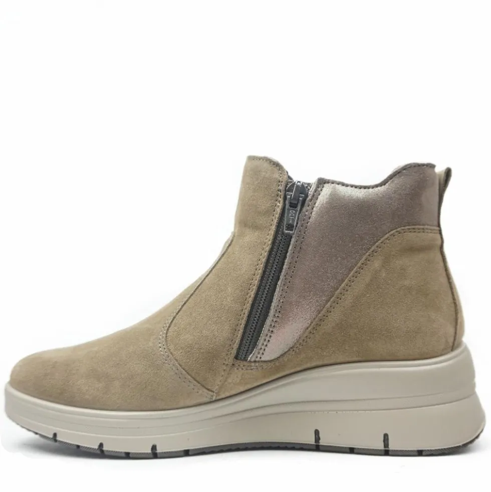 ENVAL SOFT TRONCHETTO STIVALETTO CON CERNIERA E FONDO SPORTIVO