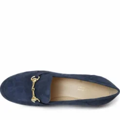 ETIENNE MOCASSINO CAMOSCIO BLU VERO CUOIO