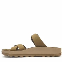 FANTASY SANDALS CYNTHIA CIABATTE FIBBIA E INCROCIO BUBBLE EFFECT