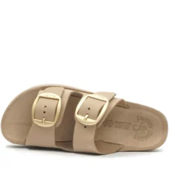 FANTASY SANDALS ZEFI CIABATTE DOPPIA FIBBIA FLEXSOLE TECHNOLOGY