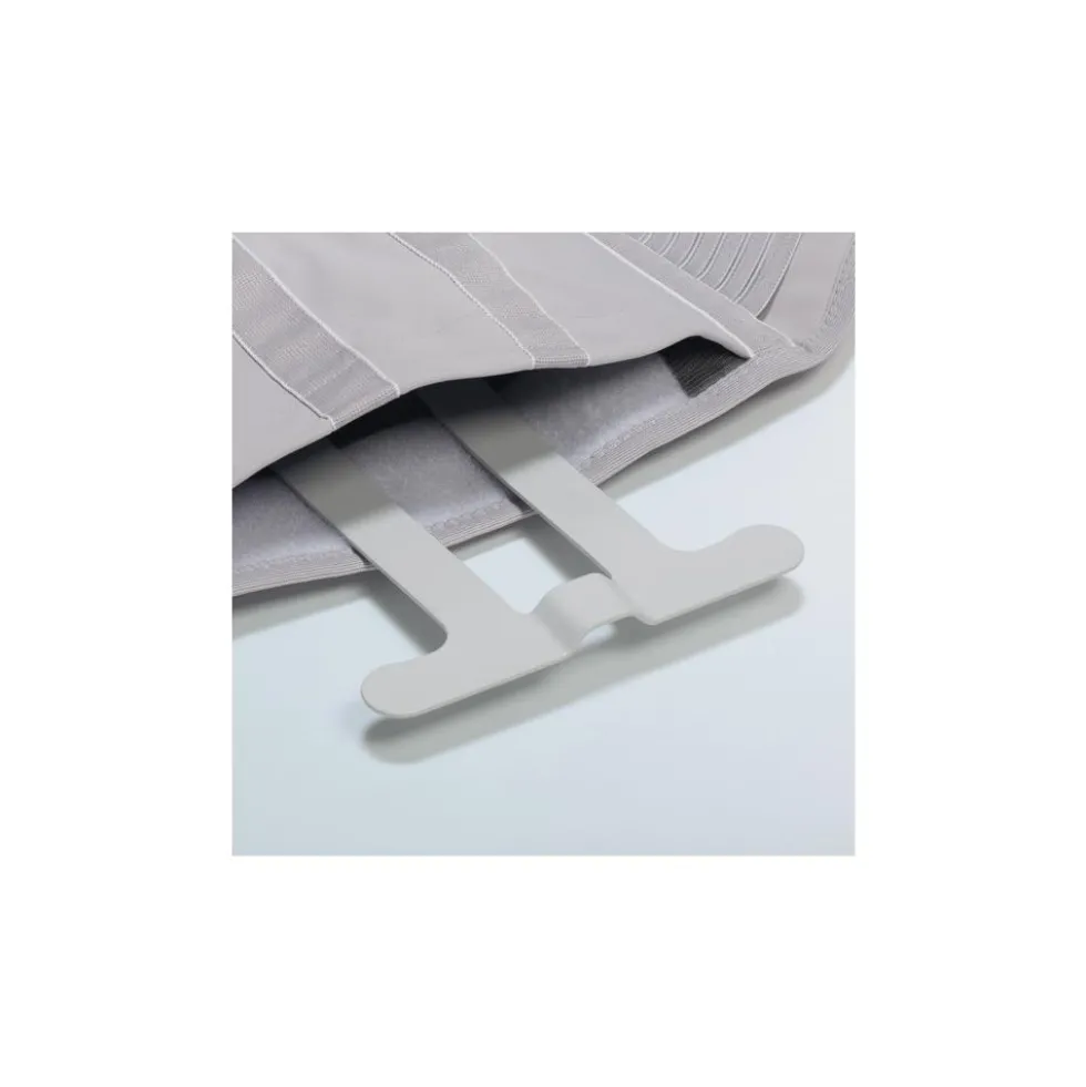 FGP BACKSILVER EVO CORSETTO SEMIRIGIDO CON FILO D'ARGENTO SPALLACCI E ASTA DI SOSTEGNO