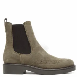FRANCESCO BRUNELLI CHELSEA BOOTS IN MORBIDO CAMOSCIO