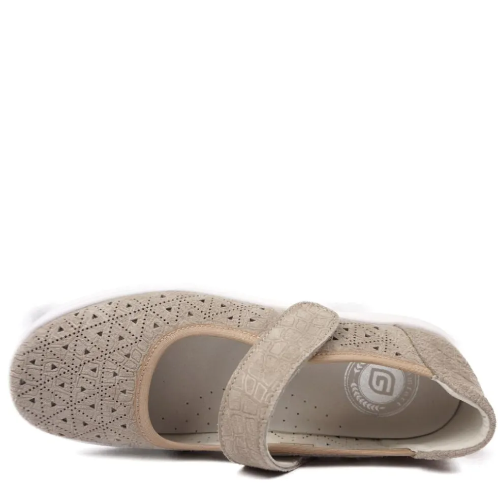 G-COMFORT SCARPETTA BALLERINA CON STRAPPO CALZATA MAXI