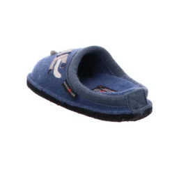 HAFLINGER CHOUPETTE TAUBENBLAU CIABATTE GATTOPURA LANA