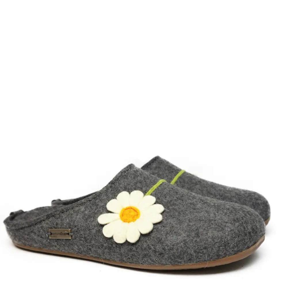 HAFLINGER CIABATTA IN FELTRO DI LANA MODELLO MARGA