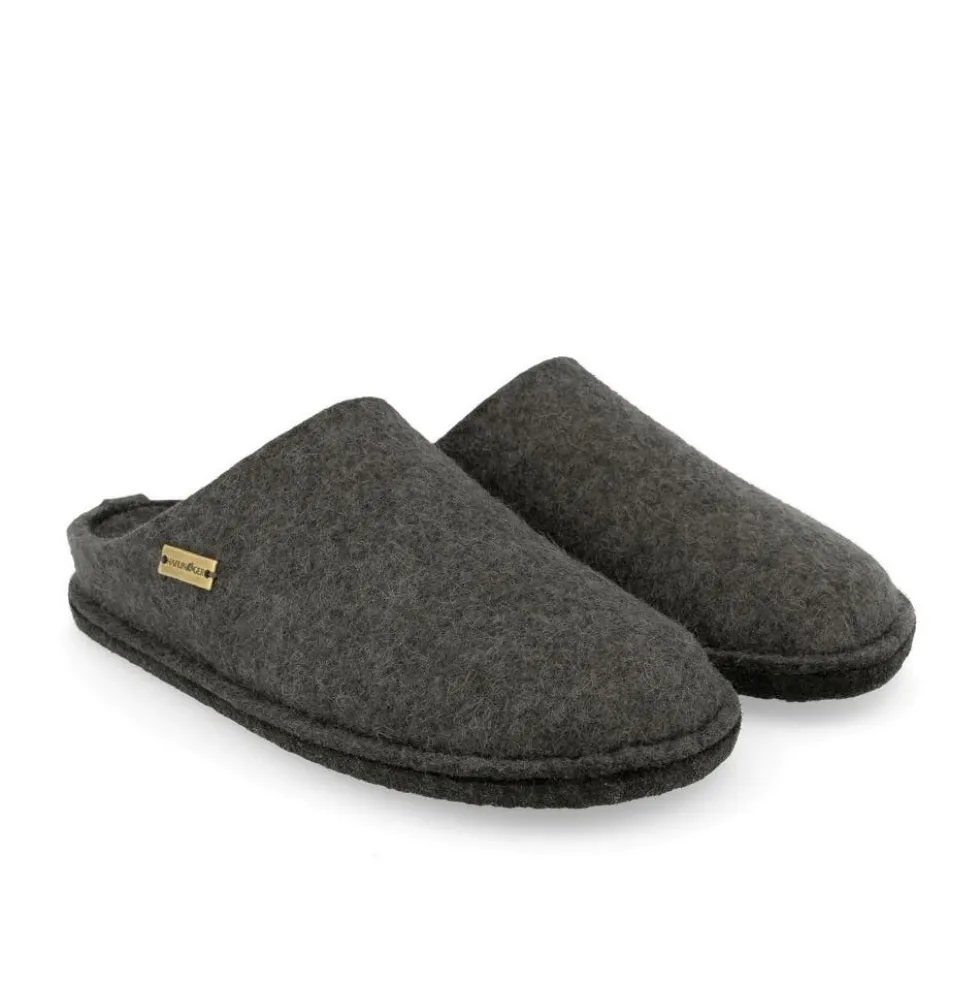 HAFLINGER CIABATTE MODELLO SOFT ANTHRAZIT