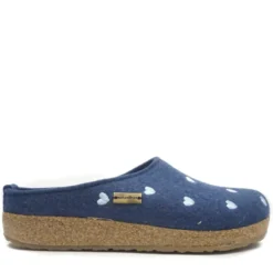 HAFLINGER CUORICINI PANTOFOLE DONNA FELTRO DI LANAJEANS