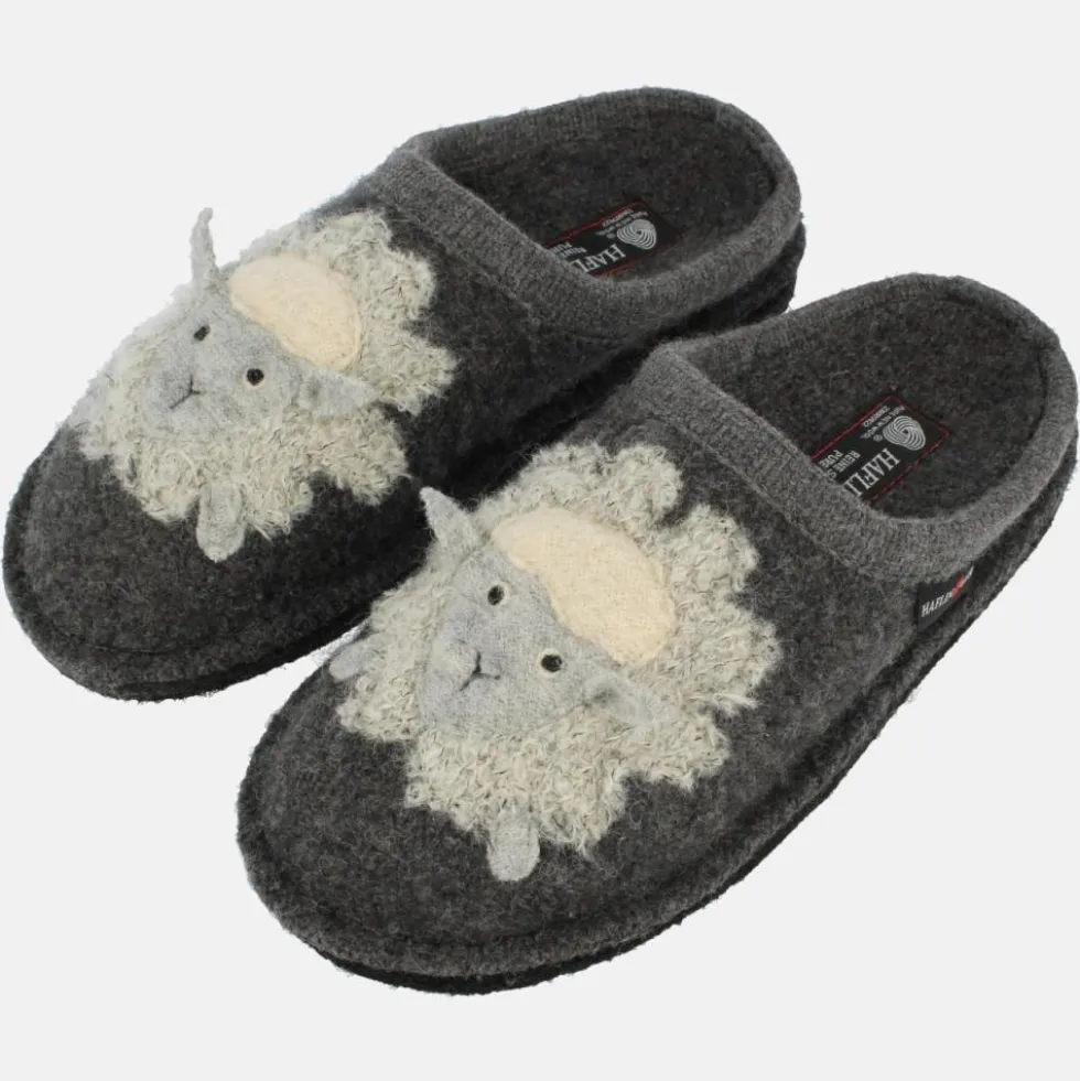 HAFLINGER LAMBY CIABATTA IN PURA LANA VERGINE SUPER CALDA