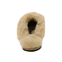 HAFLINGER NORTH STAR LAMMFELL BEIGE CIABATTE INVERNALI