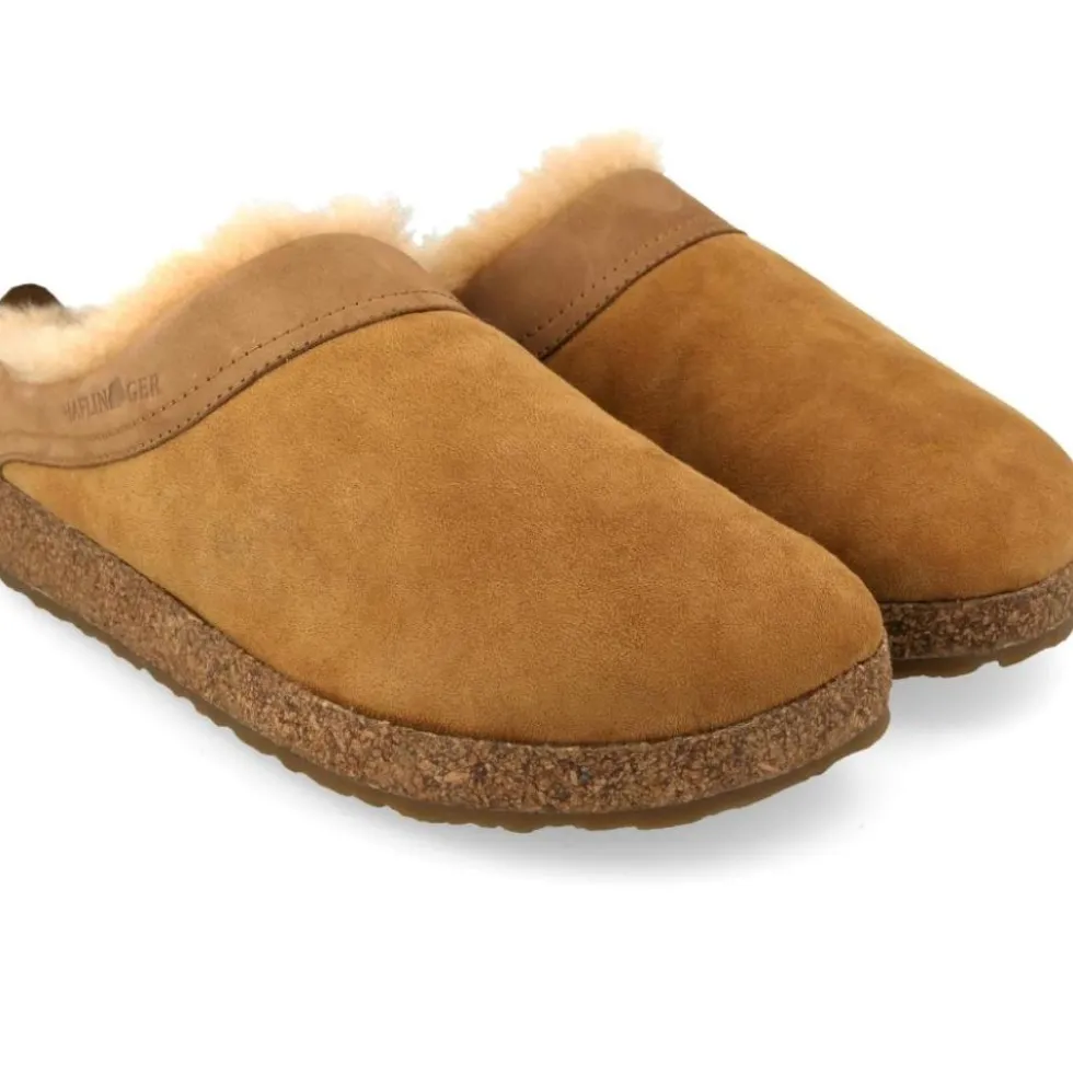 HAFLINGER SNOWBIRD CALDE PANTOFOLE CON PELO DONNA UNISEX