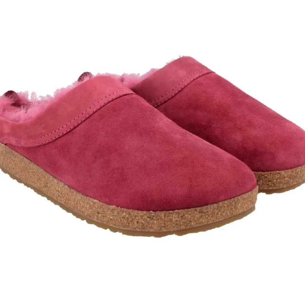 HAFLINGER SNOWBIRD CALDE PANTOFOLE CON PELO DONNA UNISEX