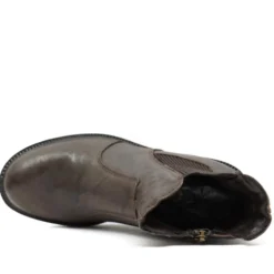 IGI&CO STIVALETTO DONNA IN PELLE ELASTICO CON CERNIERA LATERALE
