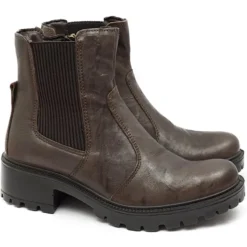 IGI&CO STIVALETTO DONNA IN PELLE ELASTICO CON CERNIERA LATERALE