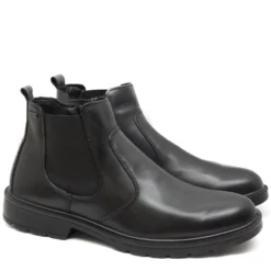 IGI&CO STIVALETTO UOMO GORE-TEX IN PELLE ELASTICO CON CERNIERA LATERALE