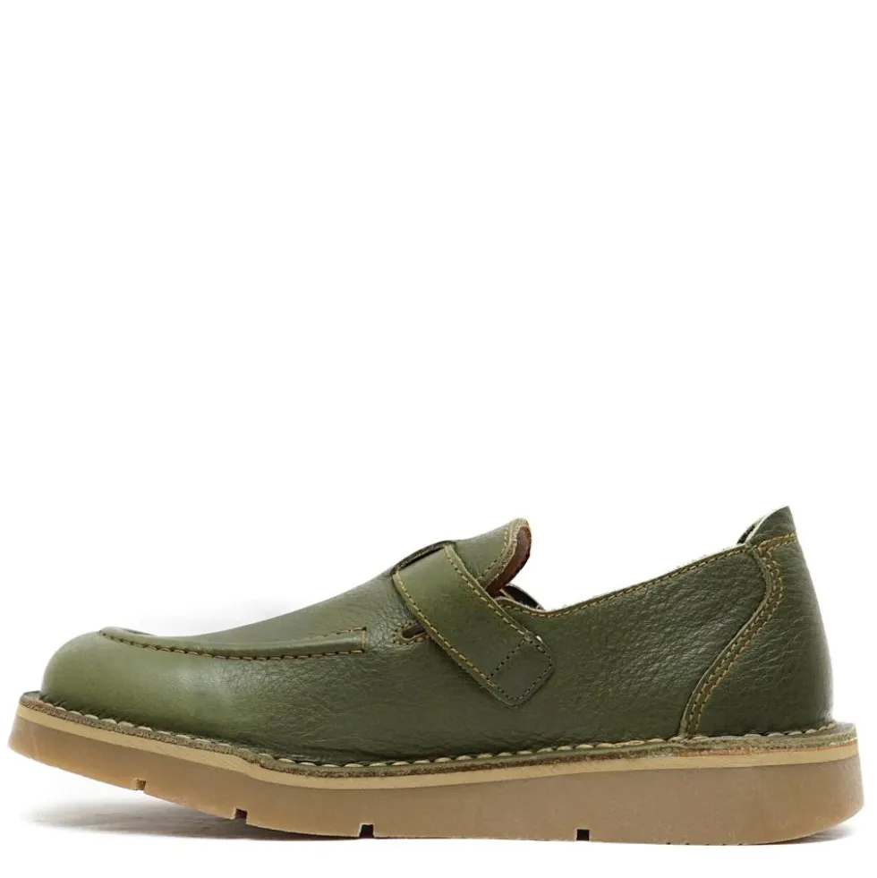 JUNGLA CAMDEN STYLE SCARPETTA MOCASSINO VERA PELLE