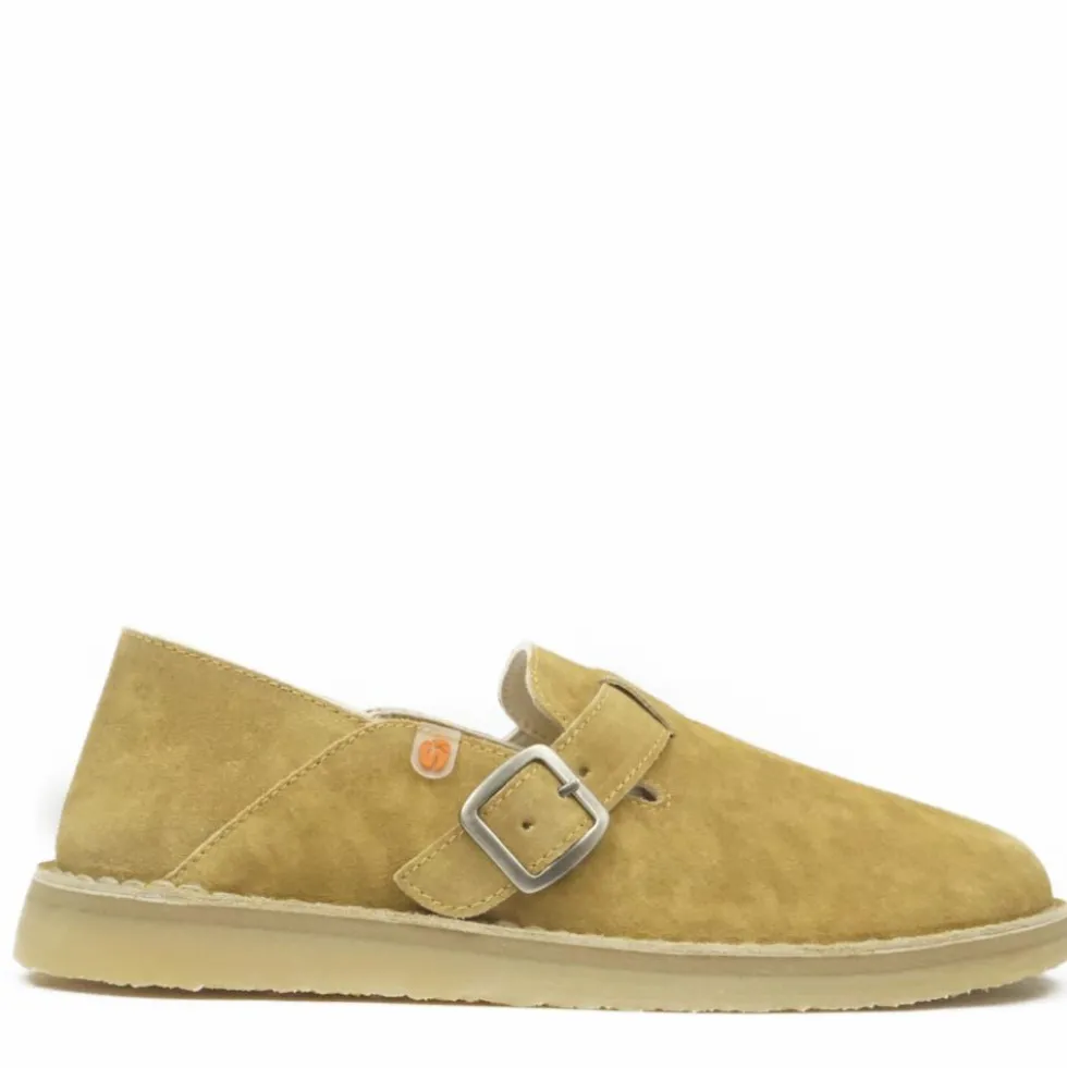 JUNGLA SCARPETTA STILE CAMDEN IN FINE CAMOSCIO ULTRA COMFORT