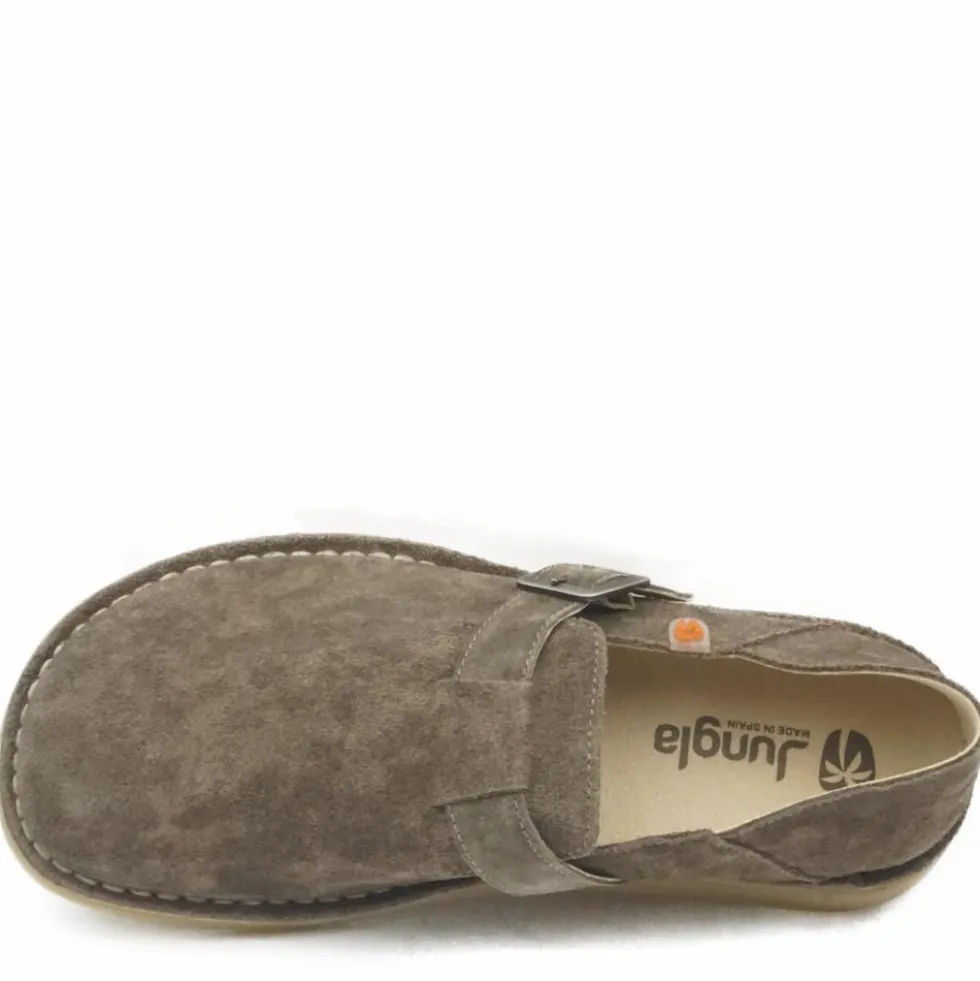 JUNGLA SCARPETTA STILE CAMDEN IN FINE CAMOSCIO ULTRA COMFORT